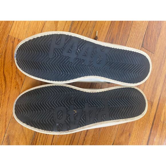 P448 / Ivory Snake-Print Soft Brown Shoelaces Skate High Top size 41/ US 10 - Picture 10 of 10